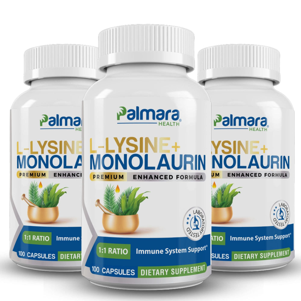 
                  
                    L-Lysine + Monolaurin 1:1 Ratio | Palmara Health
                  
                