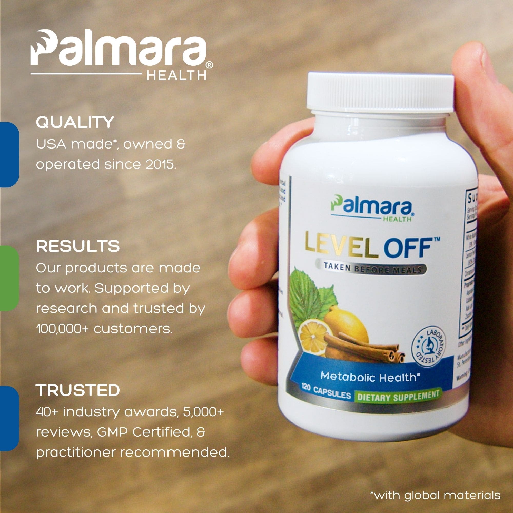 Level Off Glucose Support | Palmara Health