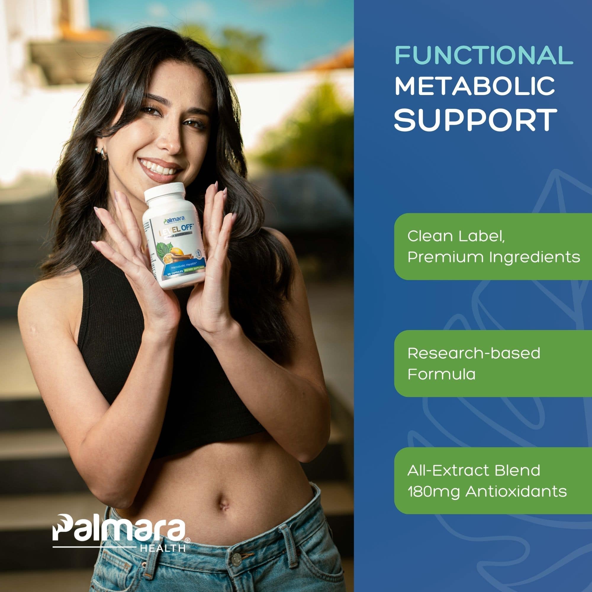 Level Off Glucose Support | Palmara Health