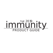 2019 Immunity Product Guide logo, highlighting products that support immune health and wellness.