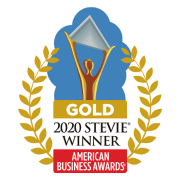 Gold Stevie Award Winner 2020 from the American Business Awards, recognizing excellence in business achievements.