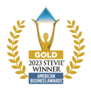 Gold Stevie Award Winner 2023 from the American Business Awards, honoring excellence in business and innovation.